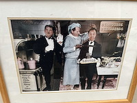 Houten decoratieve kader laurel & hardy - afbeelding 3 van  5