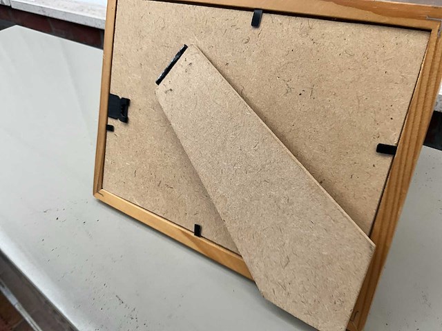 Houten decoratieve kader laurel & hardy - afbeelding 4 van  4