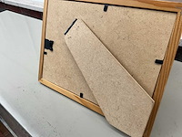 Houten decoratieve kader laurel & hardy - afbeelding 4 van  4