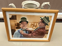 Houten decoratieve kader laurel & hardy - afbeelding 3 van  3