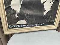 Houten decoratieve kader laurel & hardy - afbeelding 3 van  5