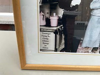 Houten decoratieve kader laurel & hardy - afbeelding 2 van  2