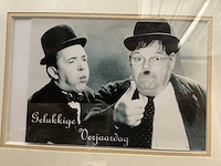 Houten decoratieve kader laurel & hardy - afbeelding 2 van  2