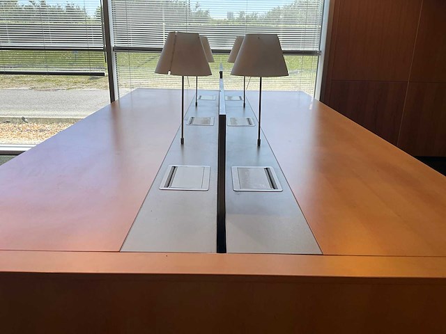 Houten design bureau-eiland 316x166 - afbeelding 3 van  13
