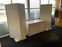 Houten design opbergkasten (3x) - afbeelding 1 van  9