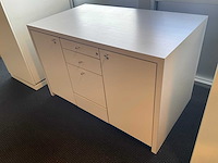 Houten design opbergkasten (3x) - afbeelding 8 van  9