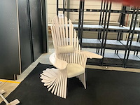 Houten design stoel - afbeelding 1 van  5