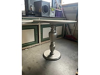 Houten design tafel (2x) - afbeelding 3 van  5