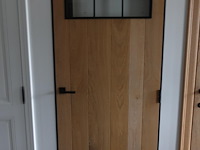 Houten deur showroom model