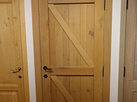 Houten deur showroom model