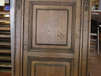 Houten deurpaneel - afbeelding 1 van  2