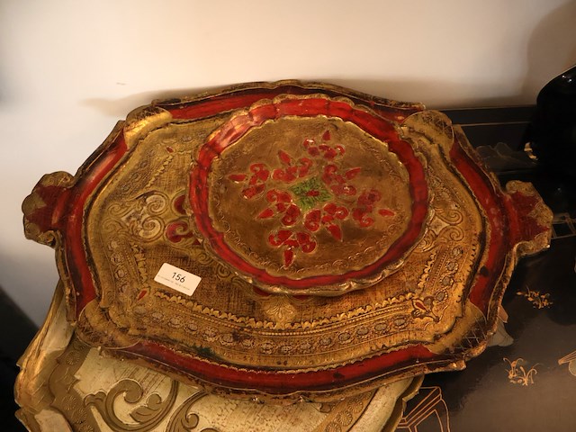 Houten dienblad (x2) - afbeelding 2 van  5