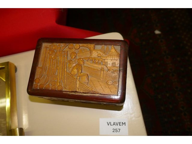 Houten doosje - afbeelding 1 van  2