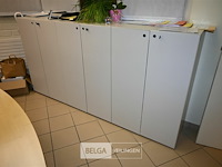 Houten dossierkast met 6 deuren - afbeelding 1 van  5