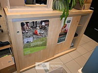 Houten dossierkast met schuifdeuren - afbeelding 2 van  4