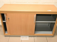 Houten dossierkastje - afbeelding 1 van  2