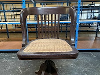 Houten draaistoel - afbeelding 3 van  4