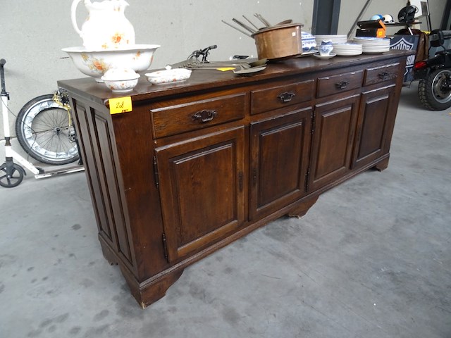 Houten dressoir - afbeelding 1 van  5