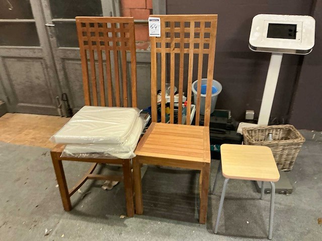 Houten eetkamerstoel - afbeelding 2 van  3