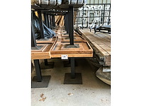 Houten eettafel (16x) - afbeelding 3 van  4