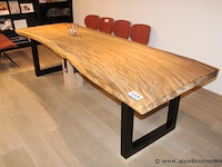 Houten eettafel - afbeelding 1 van  1