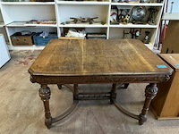 Houten eettafel - afbeelding 2 van  4