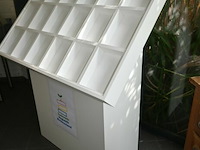 Houten etalagekast - afbeelding 3 van  5