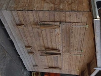Houten evenementenchalet – marktstand / verfrissingsbar / verkooppunt - afbeelding 2 van  2