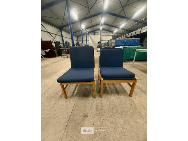 Houten fauteuils - afbeelding 1 van  2