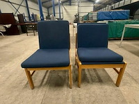 Houten fauteuils - afbeelding 1 van  2