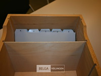 Houten fichebak - afbeelding 2 van  3