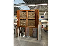 Houten frame opstelling