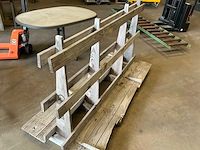 Houten glasbok (2x) - afbeelding 4 van  4