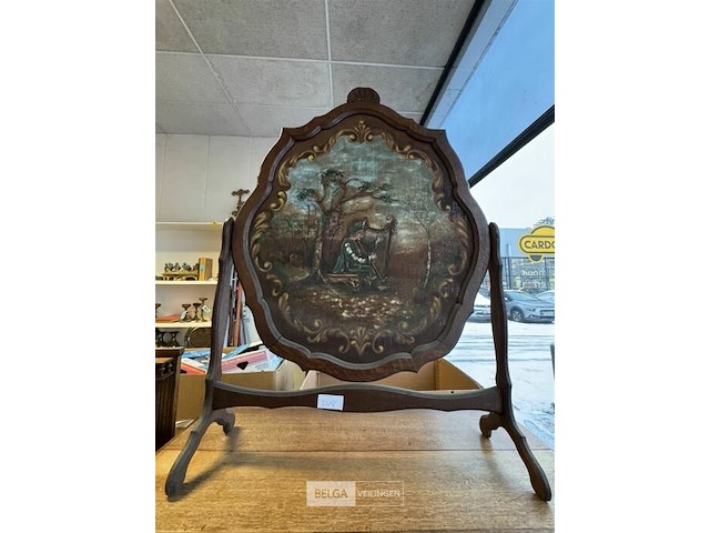 Houten haardscherm - afbeelding 1 van  3