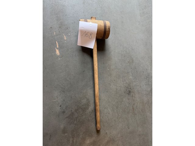 Houten hamer - afbeelding 1 van  2