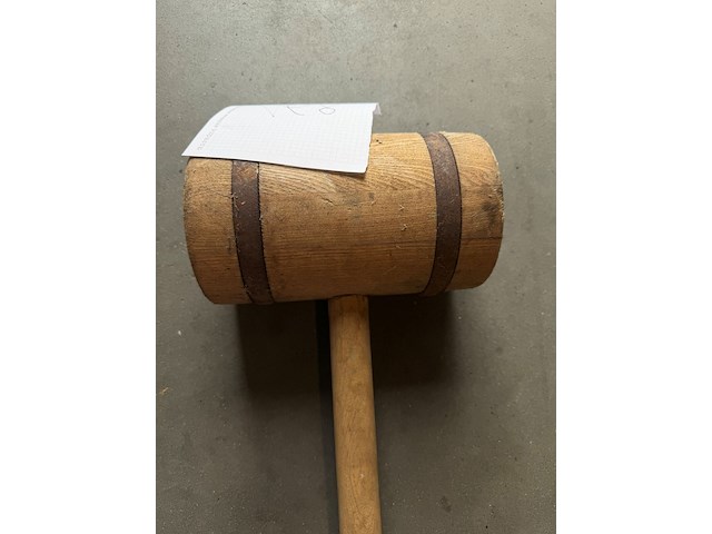 Houten hamer - afbeelding 2 van  2