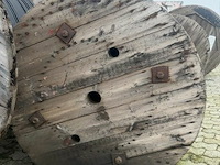 Houten haspel ø117 cm - afbeelding 2 van  2