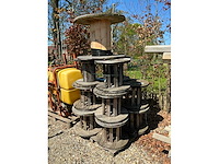 Houten haspel (12x) - afbeelding 2 van  2