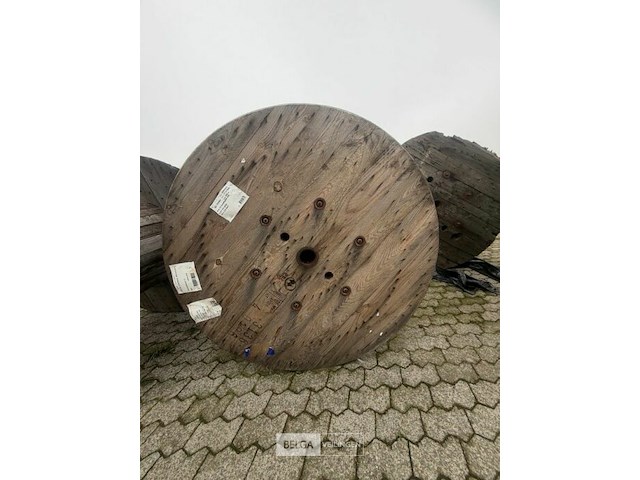 Houten haspel ø138 cm - afbeelding 2 van  2