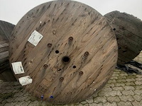 Houten haspel ø138 cm - afbeelding 2 van  2