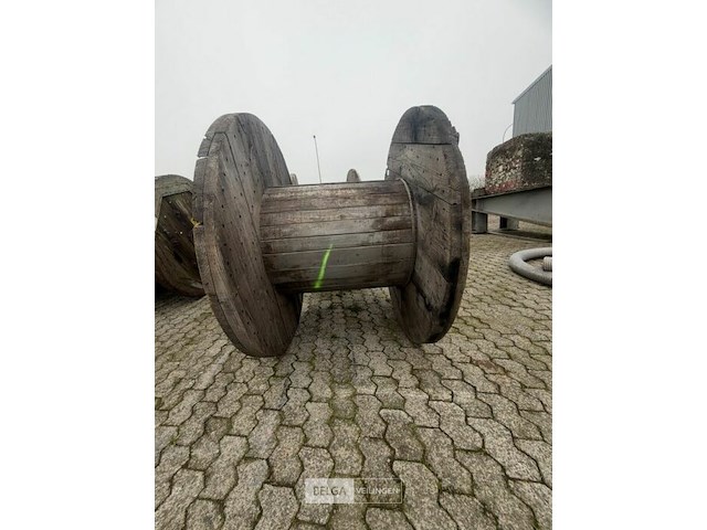 Houten haspel ø138 cm - afbeelding 1 van  2