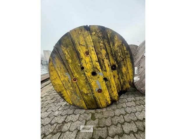 Houten haspel ø138 cm - afbeelding 2 van  2