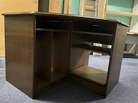 Houten hoekbureel - afbeelding 2 van  3