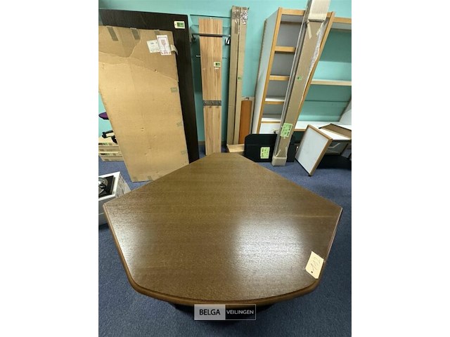 Houten hoekbureel - afbeelding 3 van  3