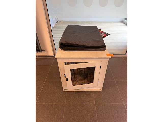 Houten hondenbench - afbeelding 1 van  5