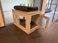 Houten hondenbench - afbeelding 2 van  5