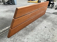 Houten houten zitbank - afbeelding 1 van  2