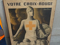 Houten kader votre croix-rouge - afbeelding 4 van  4