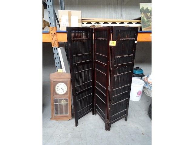 Houten kamerscherm - afbeelding 1 van  3