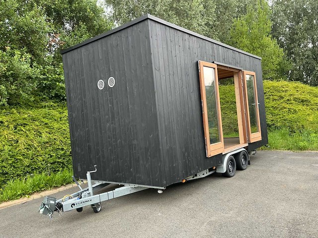 Houten kantoorunit op aanhanger - afbeelding 5 van  29